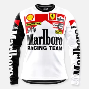 MARLBORO RACING JERSEY WHITE