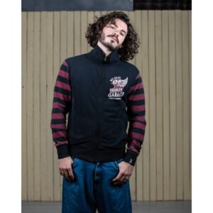 SWEATSHIR T FULLZIP - WINE