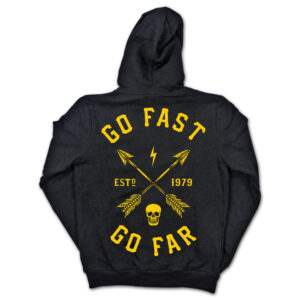 Go Fast Go Far Zip Up Hoodie