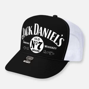 Jack Curved Bill Printed Hat Blk / Wht